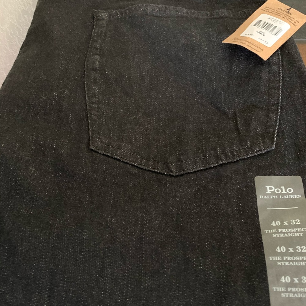 COPY - Ralph Lauren polo blk jeans NWT